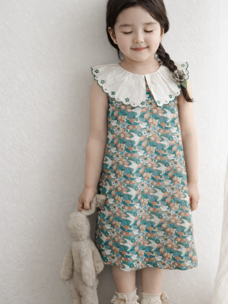 Bird Print Dress 🕊️