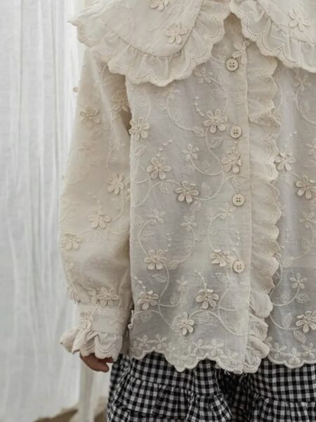 Elegant Embroidered Blouse